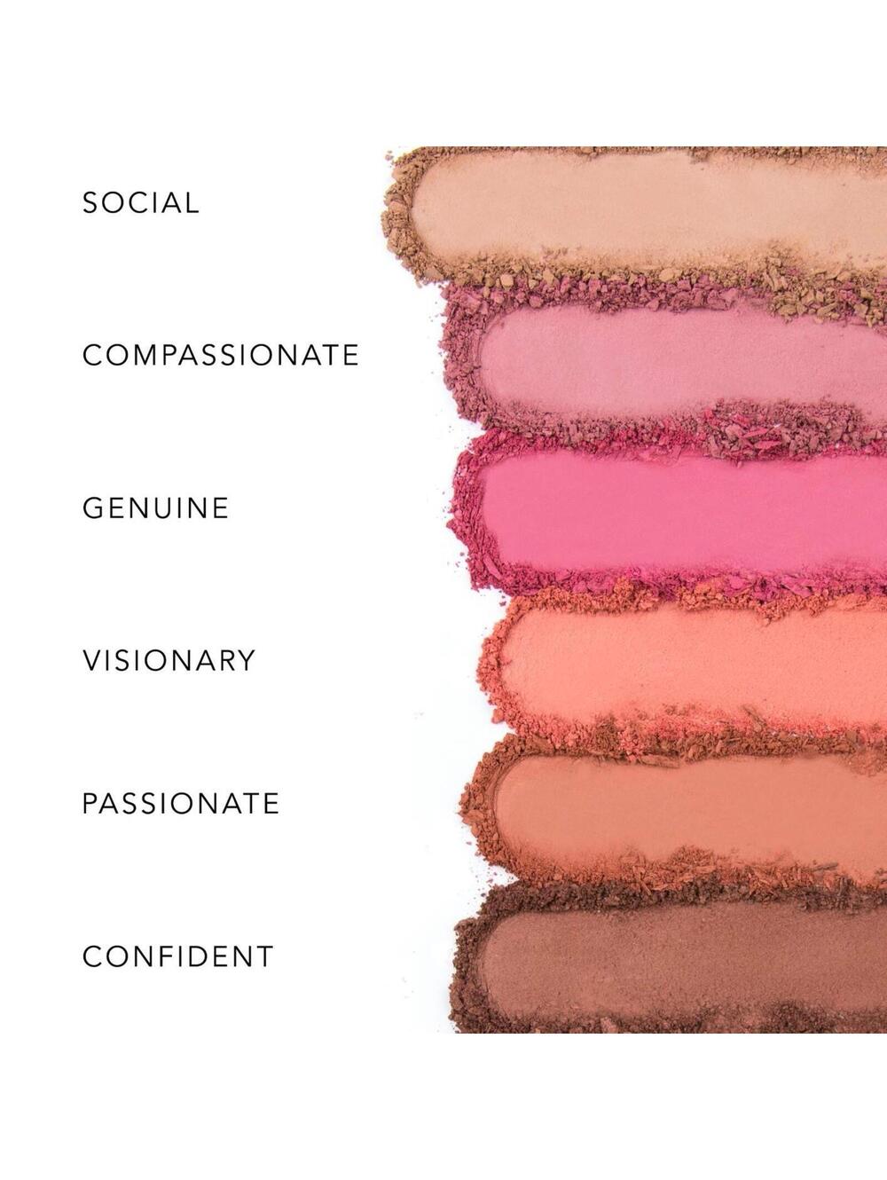 REALHER-You Are Brilliant Eyeshadow Palette - Neutral Tones, 6 Pan